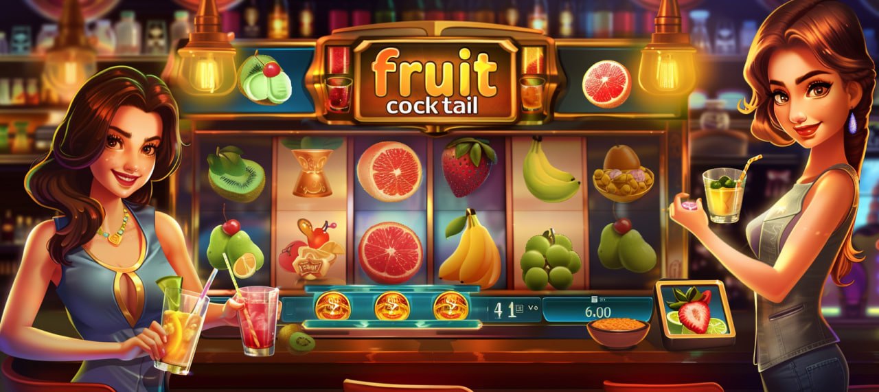 Antarmuka Sugar Rush di platform macantogel menampilkan simbol buah dan permen berwarna cerah